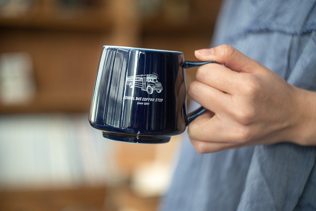 Kyoto mug cup -Navy-