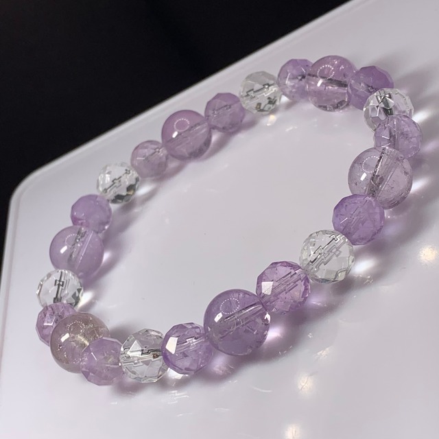 アメジストデザインブレスレット Ver.01