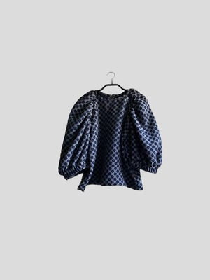 【MADE TO ORDER】jacquard flower robe