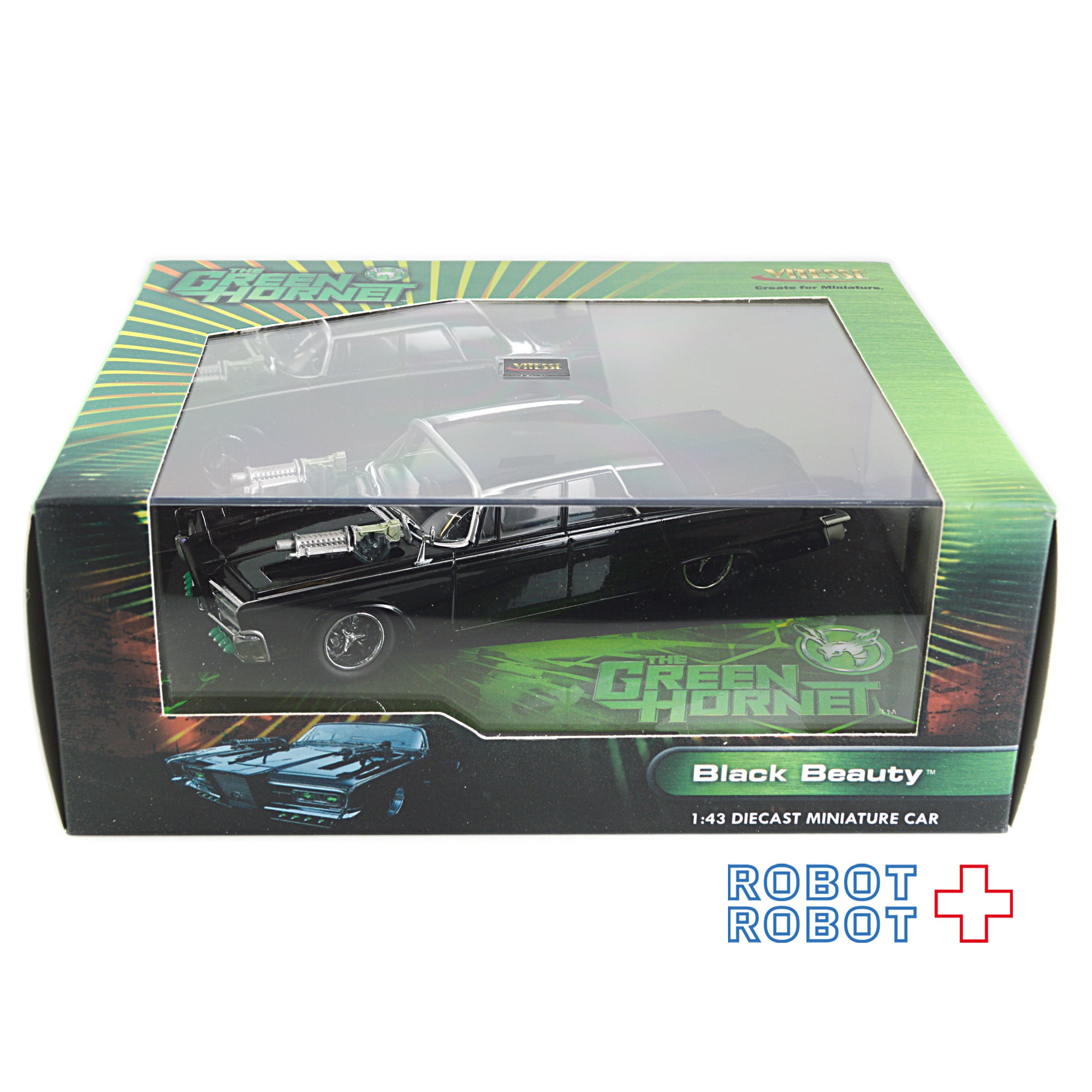 グリーンホーネット ブラックビューティー 1/43 ミニカー 箱入未開封 