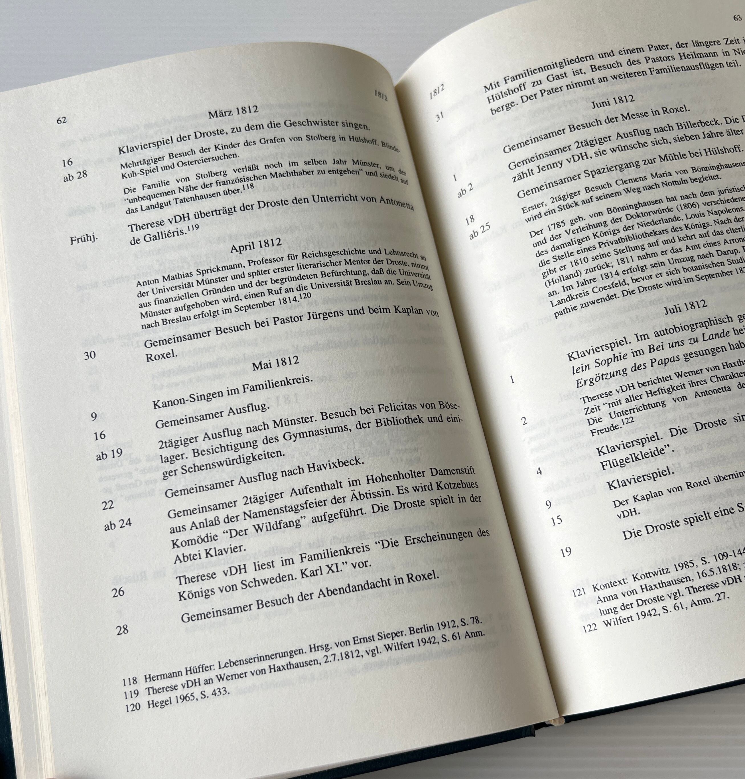 Annette von Droste-Huelshoff Leben und Werk Eine Dichterchronik / Walter Goedden / Peter Lang