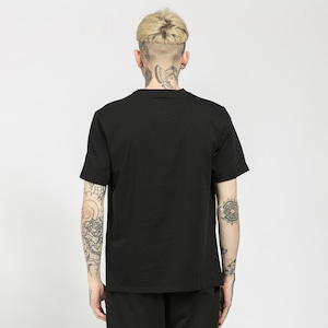 送料無料 【HIPANDA ハイパンダ】メンズ 定番 フロッキー プリント Tシャツ MEN'S  FLOCKY PRINT SHORT SLEEVED T-SHIRT / WHITE・BLACK・PURPLE・ORANGE・YELLOW