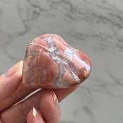 レッドアゲート*ハート5*天然石インテリア*置き物