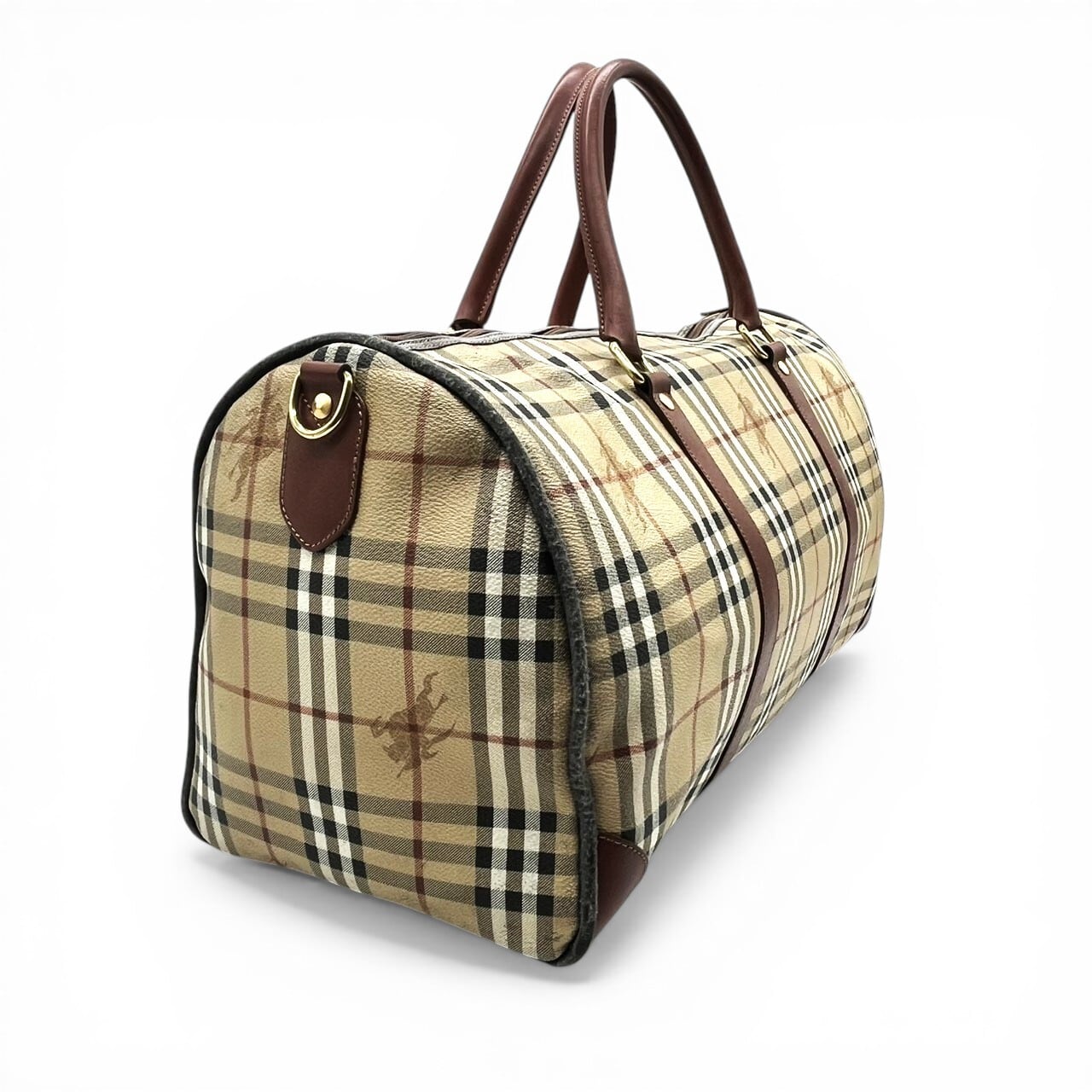 Vintage Burberrys Boston Bag Nova Check / ヴィンテージ バーバリー