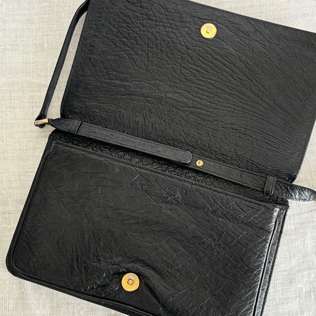 BALLY　ショルダーバッグ　オーストリッチ　ハンドバッグ　ヴィンテージ　17acd25