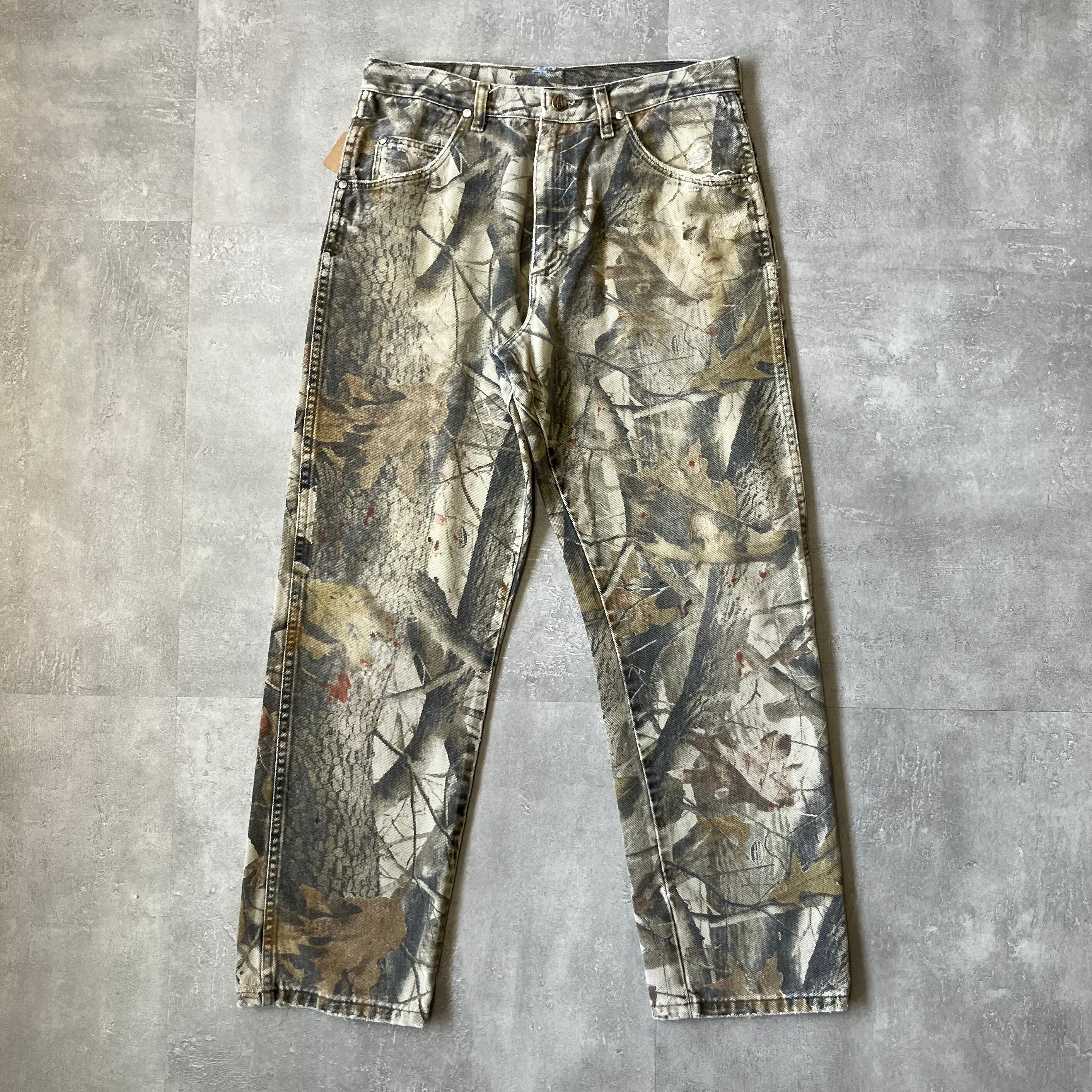 《実寸w31l28》Wrangler ラングラー リアルツリーパンツ No.3384