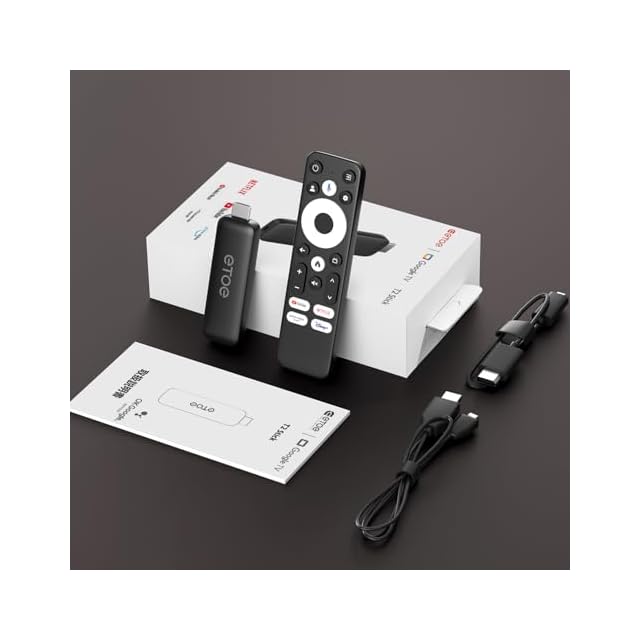ETOE Google TV ボックス、Netflix 認定、ストリーミング メディア