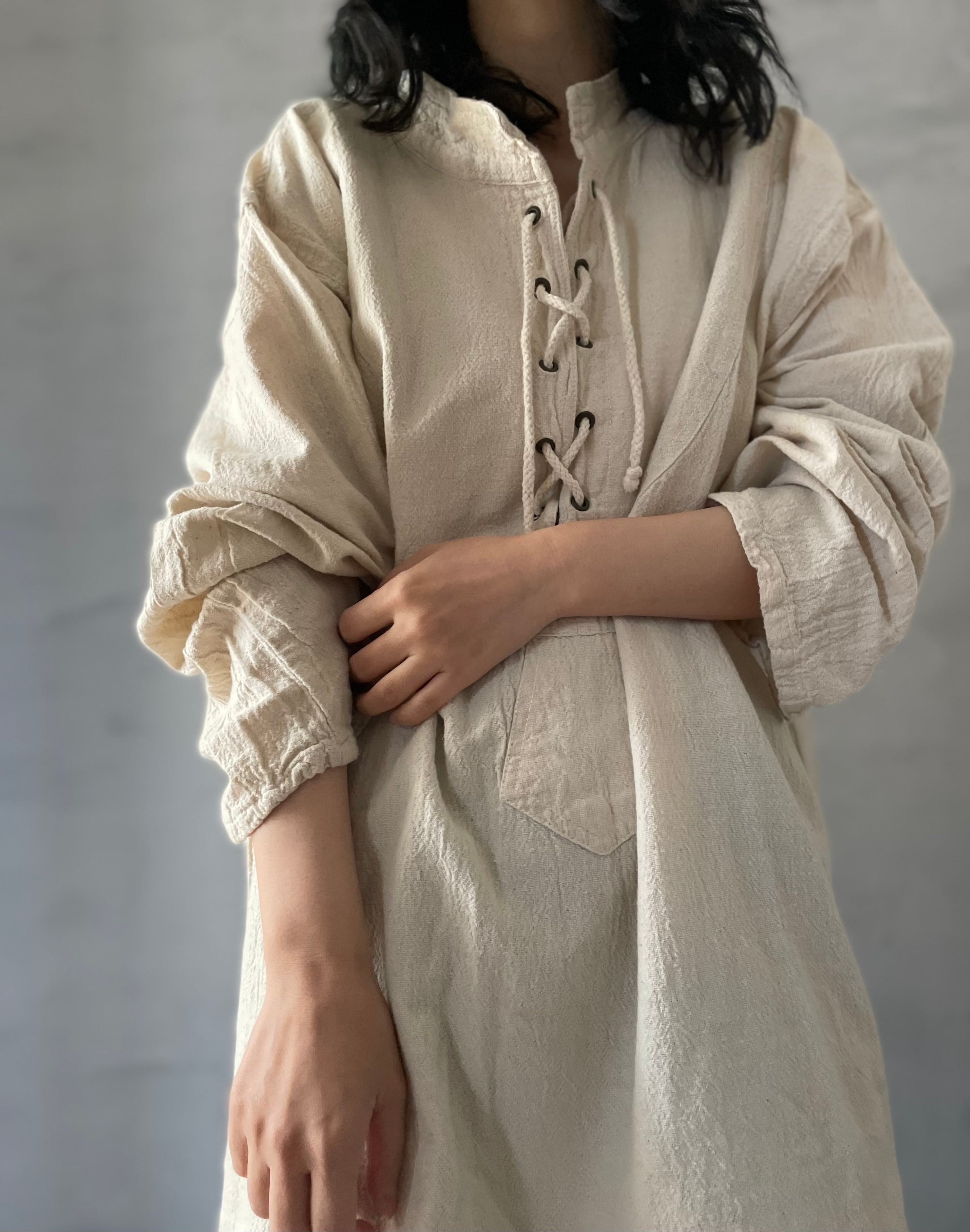 euro lace up shirt レースアップシャツ | vitamin(ビタミン