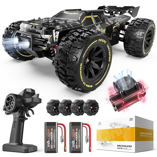 Ritaosan 高速 ラジコンカー 40/70km/h ブラシレスモーター