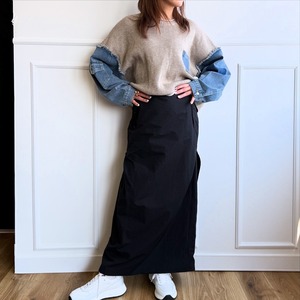 ミカーレミカーレ MICALLEMICALLE サイドタックスカート