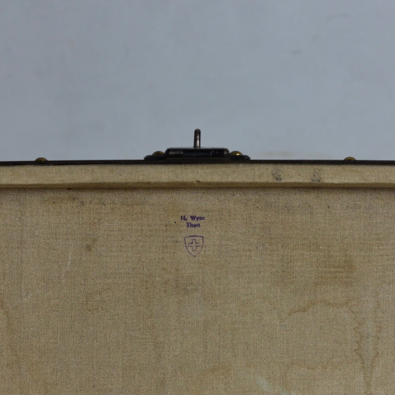 ヴィンテージトランク　1900年代スイス陸軍　輸入家具 ヴィンテージトランク 1900年代スイス陸軍 輸入家具