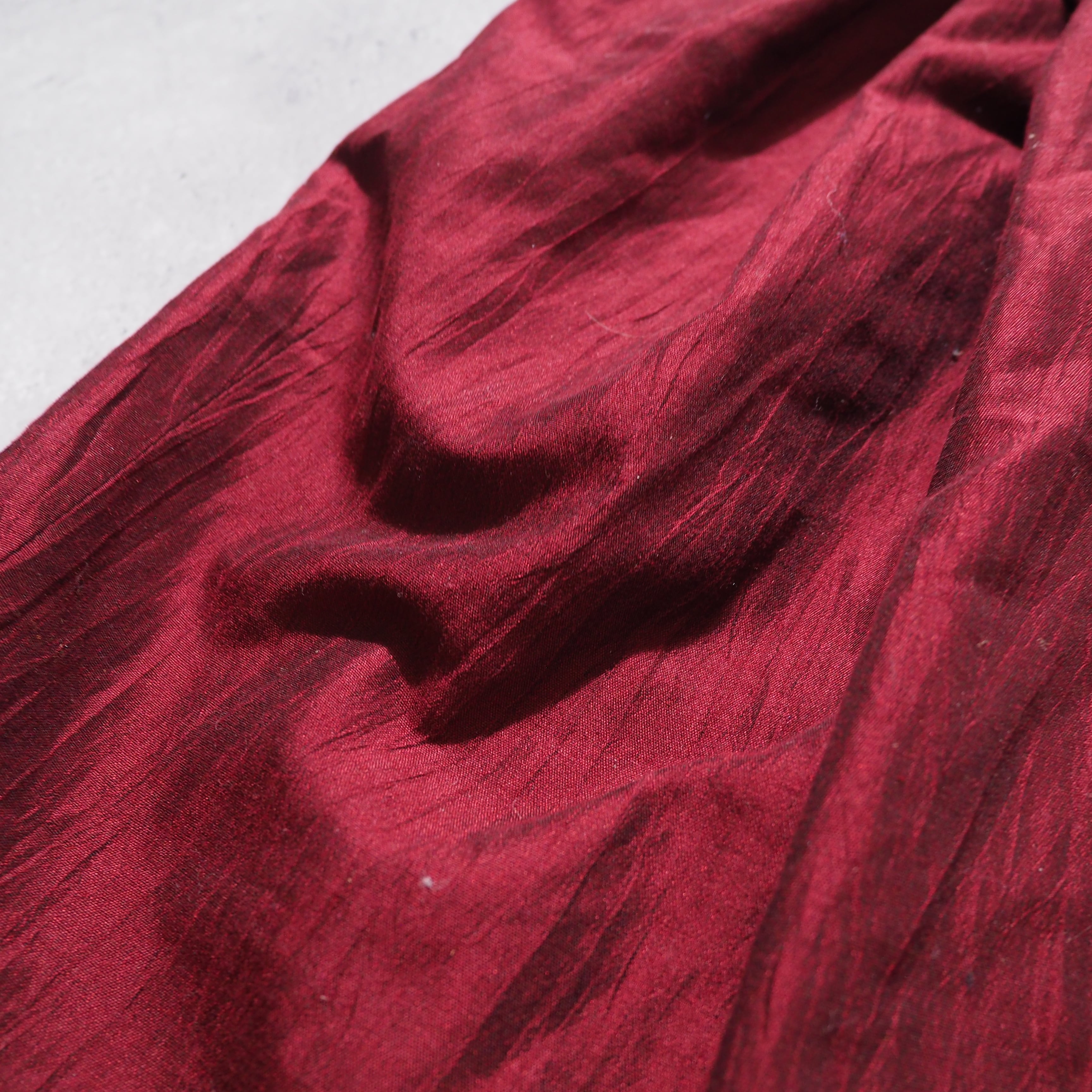 " 暗赫 " Beautiful Dark Bordeaux color vintage Short length Tailored jacket