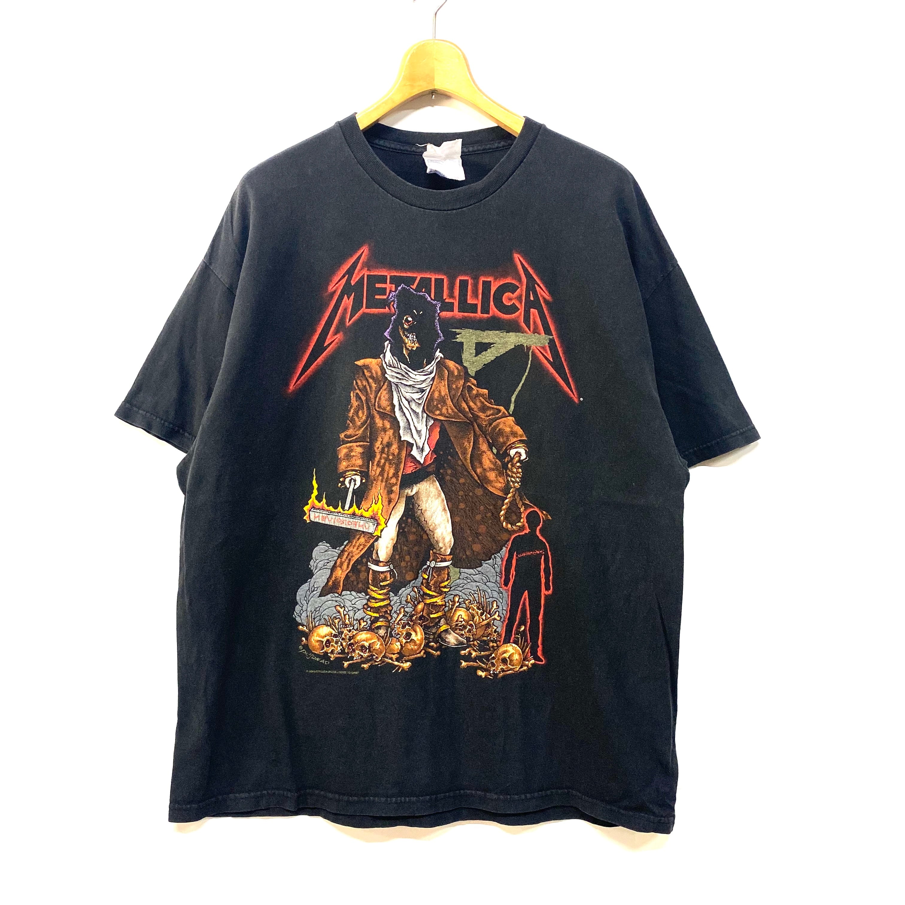 90年代 METALLICA メタリカ the unforgiven バンドTシャツ パスヘッド  