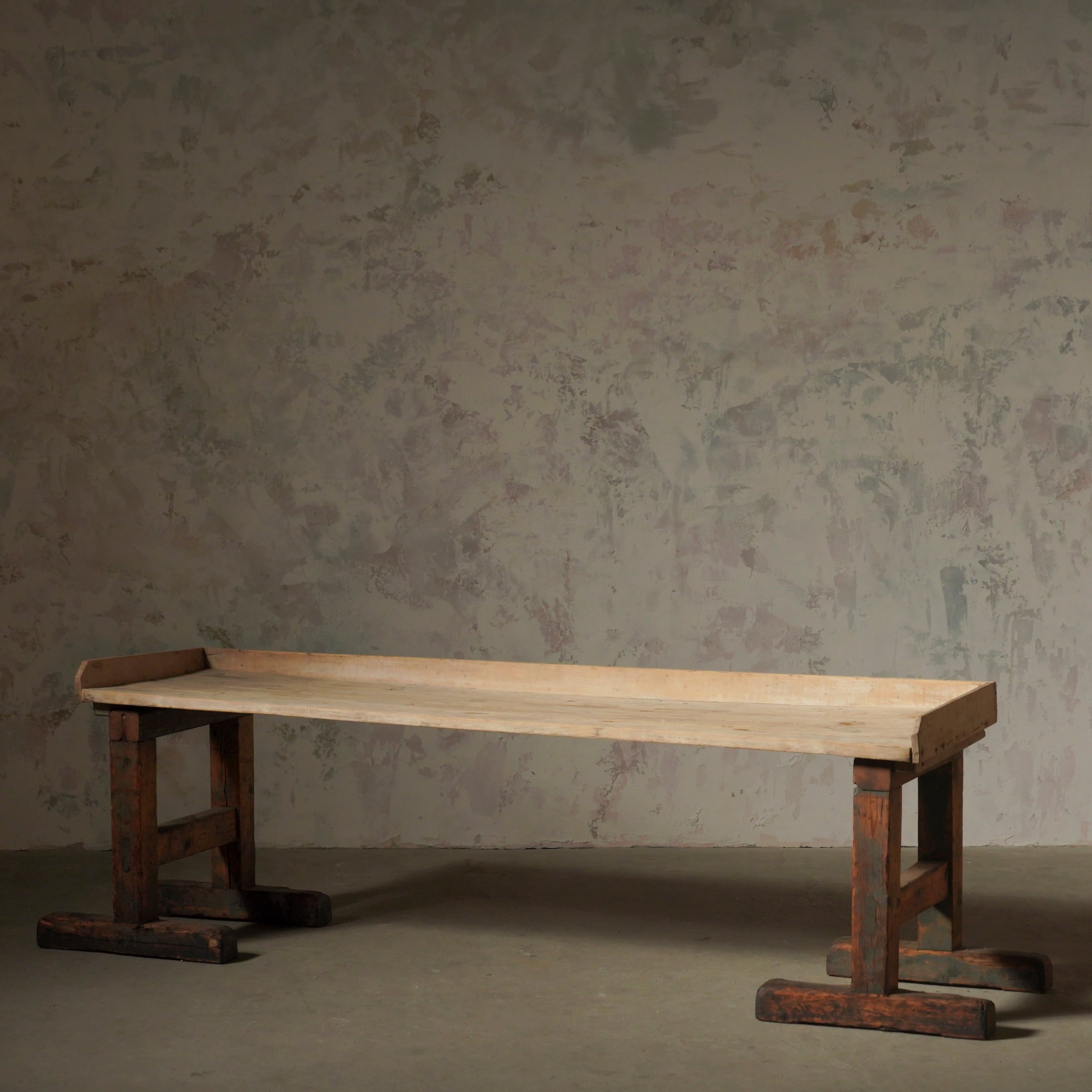 テーブル/ワークベンチ/作業台/アンティーク/ディスプレイ/パイン