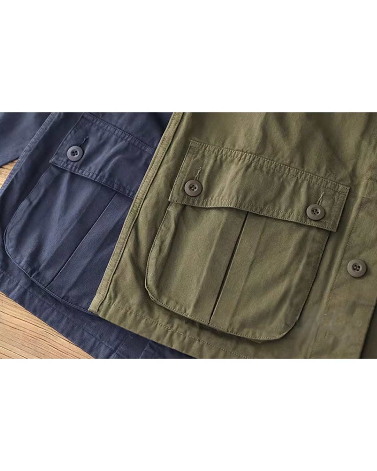 ミリタリーシャツジャケット　S0376