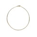 【GF1-23】16inch gold filled inch chain necklace　