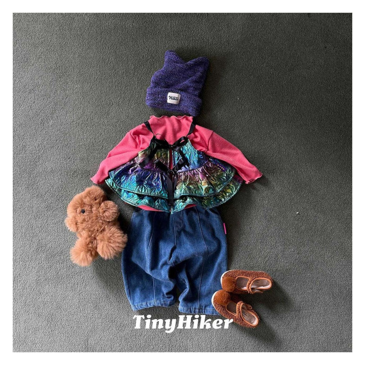 【取寄】Tiny Hiker ぬくぬくアボーイデニムパンツ｜冬服｜韓国子供服