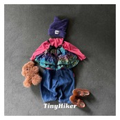 【取寄】Tiny Hiker ぬくぬくアボーイデニムパンツ｜冬服｜韓国子供服