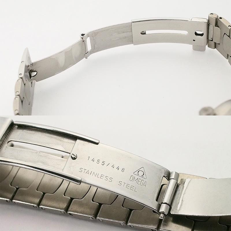 オメガ OMEGA シーマスター ポラリス チタン クオーツ 120M 電池交換済