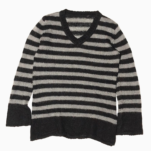 Vintage Striped Knit Sweater