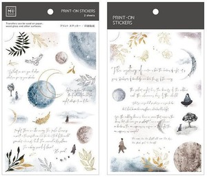 MU　＜Print-On Stickers＞ 1163