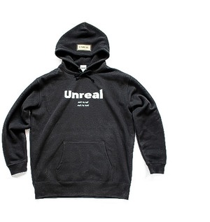 unreal  Hooded  black