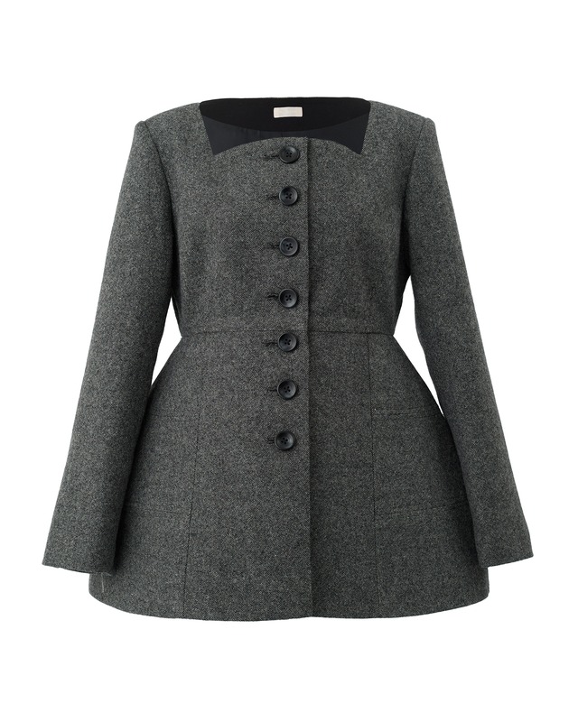 ダックジャケット Madeleine　ツイード