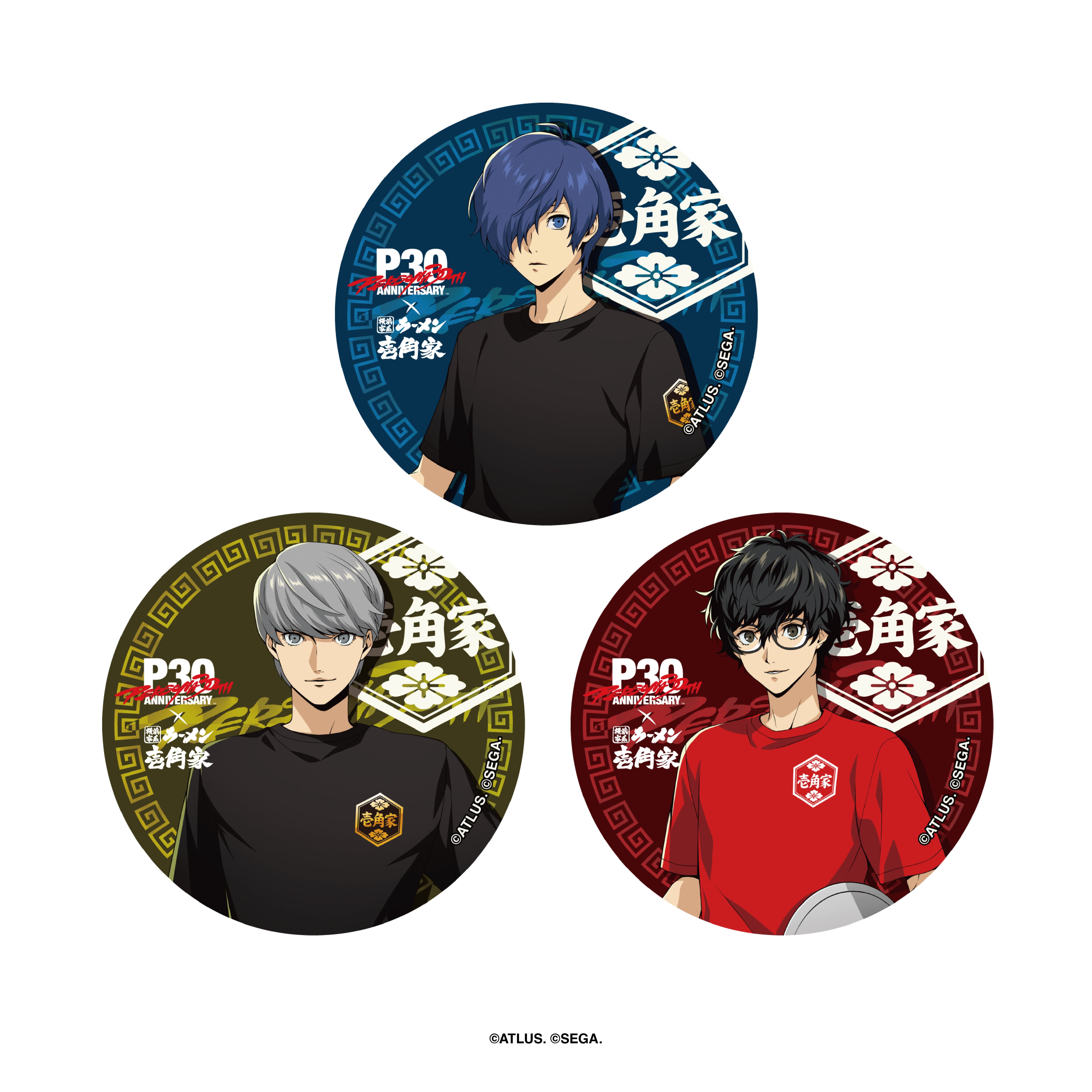 ペルソナ』シリーズ30周年 × 横浜家系ラーメン 壱角家 P30th 等身