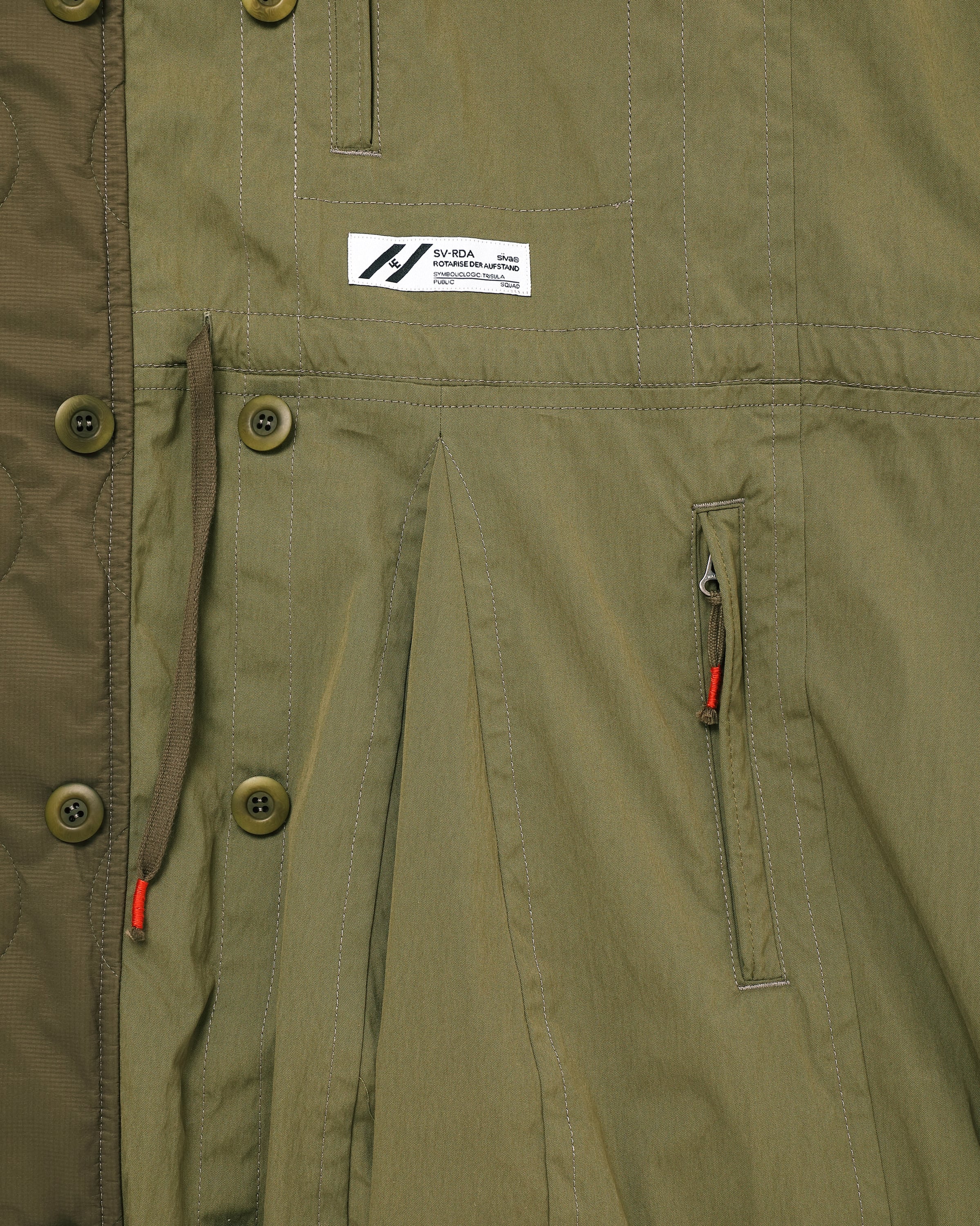 FLIGHT BALLOON WIDE LONG COAT / SIVA | LIM ONLINE STORE