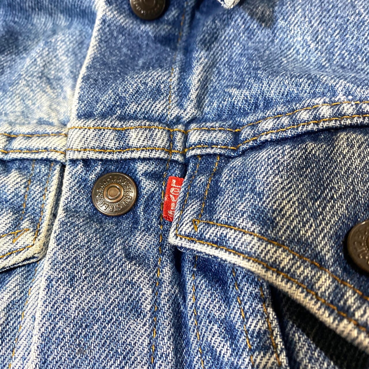 kids】USA製 80〜90年代 リーバイス デニムジャケット キッズ 5歳位 