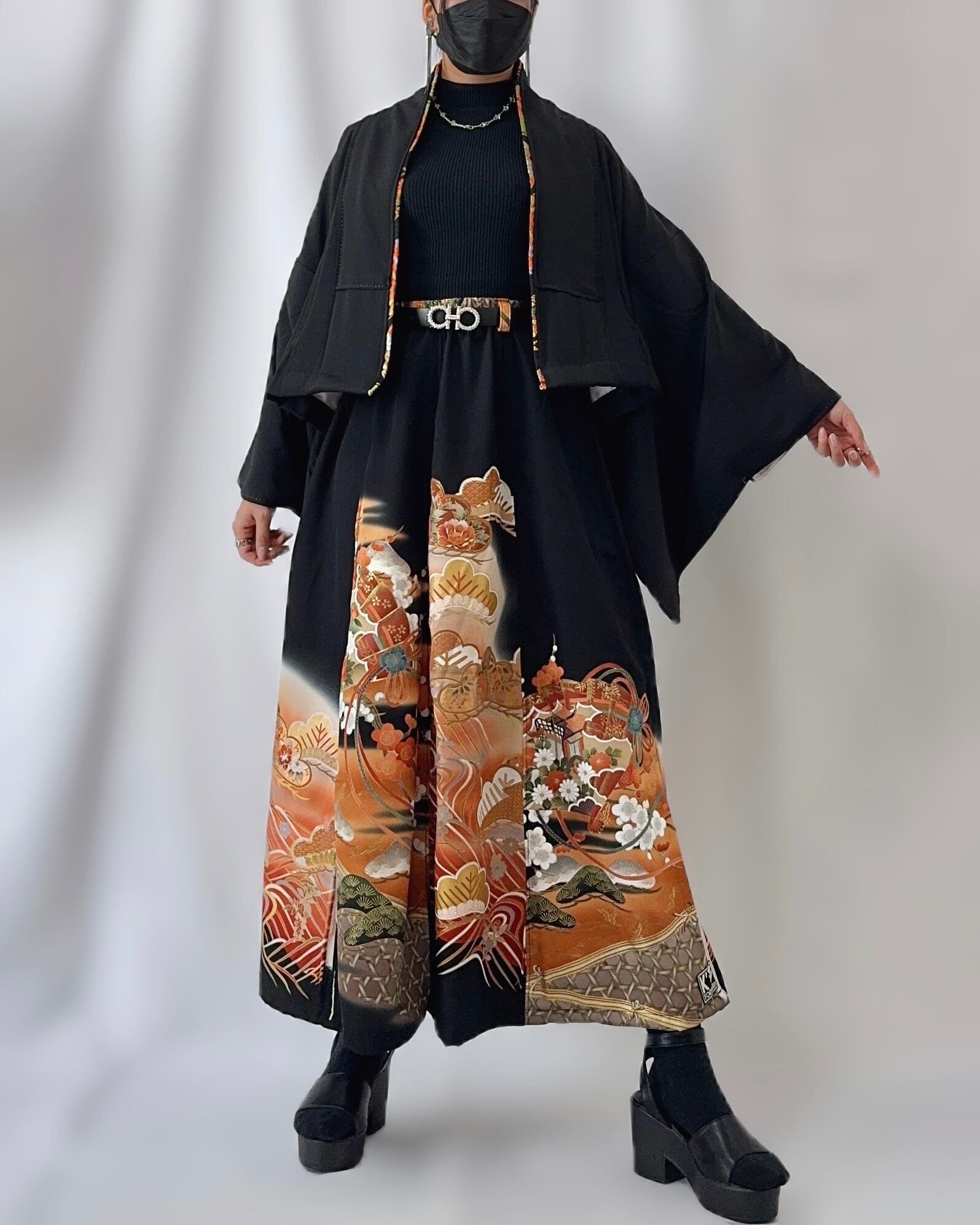 Two piece sets 579 | K´FORWARD｜ リメイク着物のネットショップ