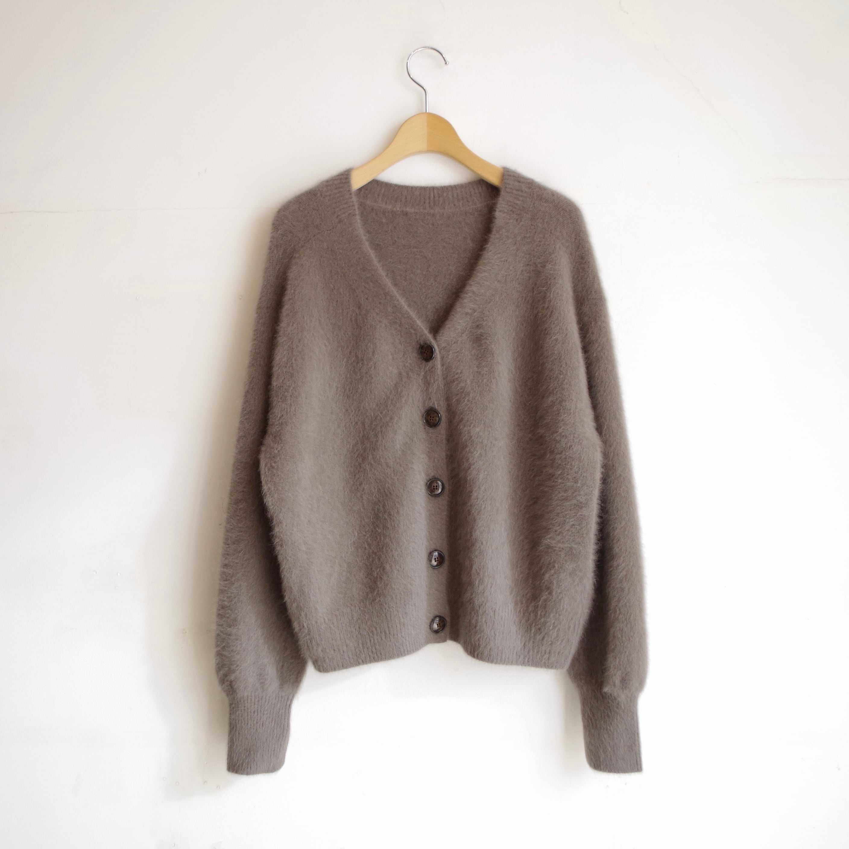 one f. Fox Cashmere V Neck Cardigan | 1F Store