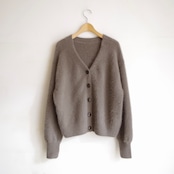 one f Fox Cashmere V Neck Cardigan
