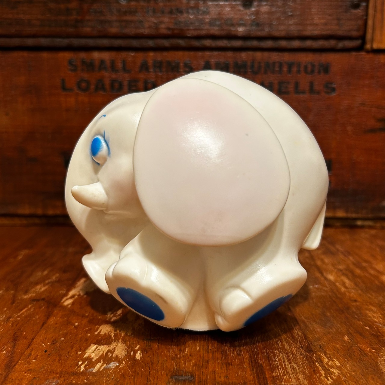 1960-70s Sanitoy Elephant Squeak Toy ヴィンテージ ゾウ ラバートイ