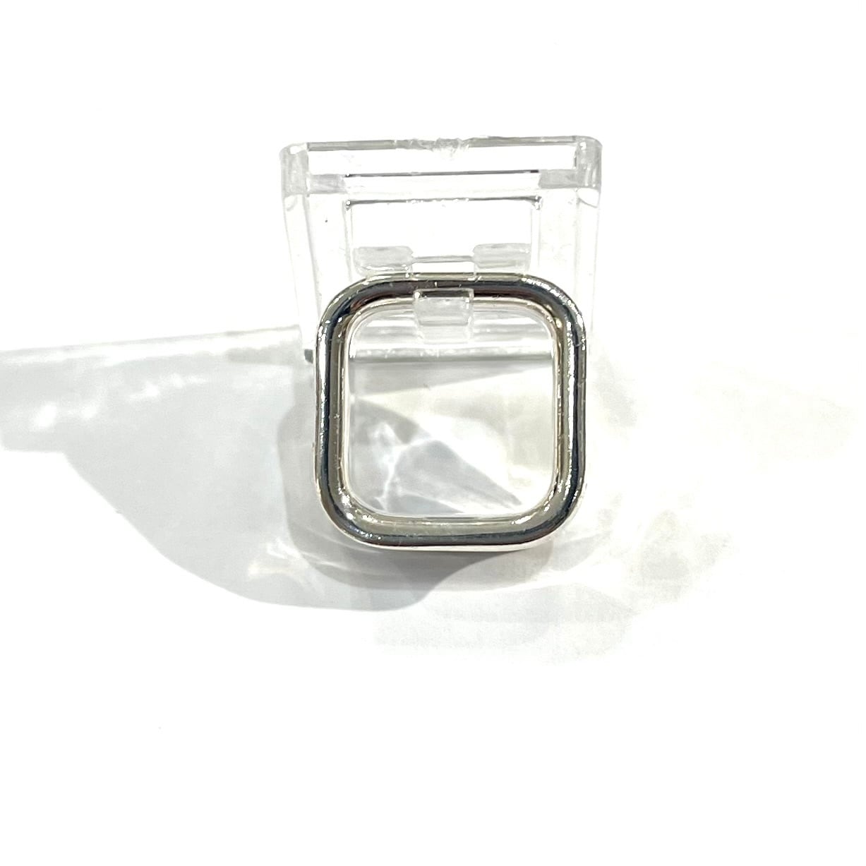 TIFFANY&CO.】【5.5-6号】2603 T&CO 1837 スクエアリング／シルバー925