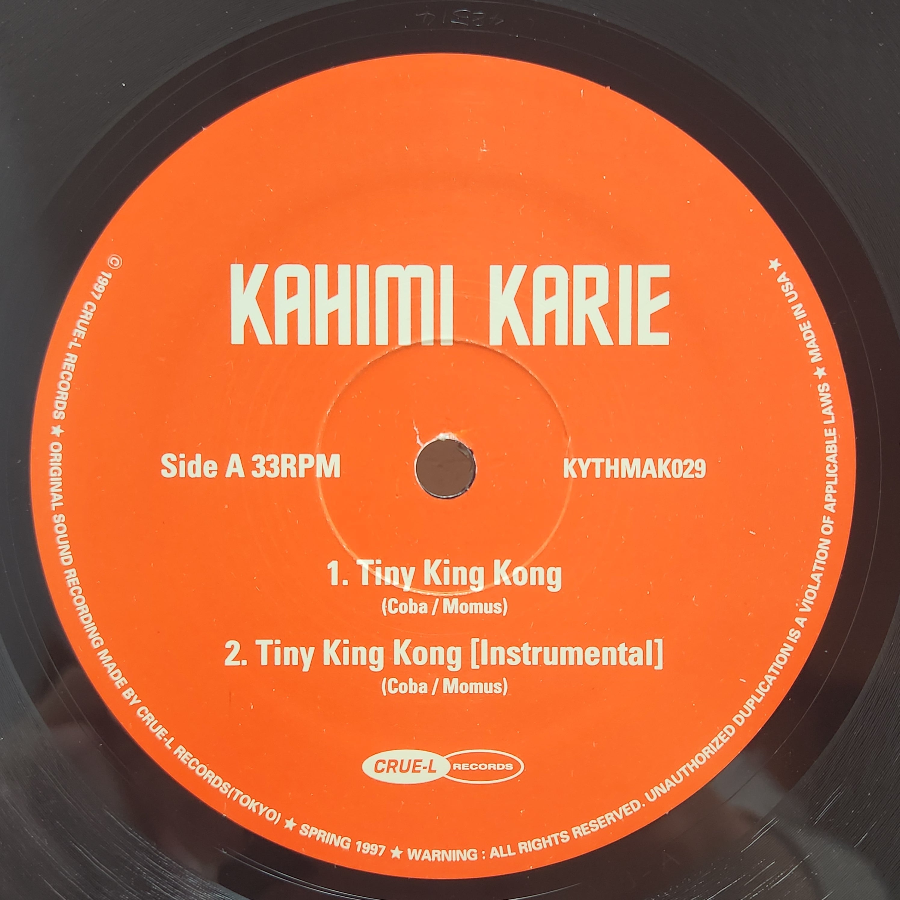 Kahimi Karie / Tiny King Kong [KYTHMAK029] - 画像3