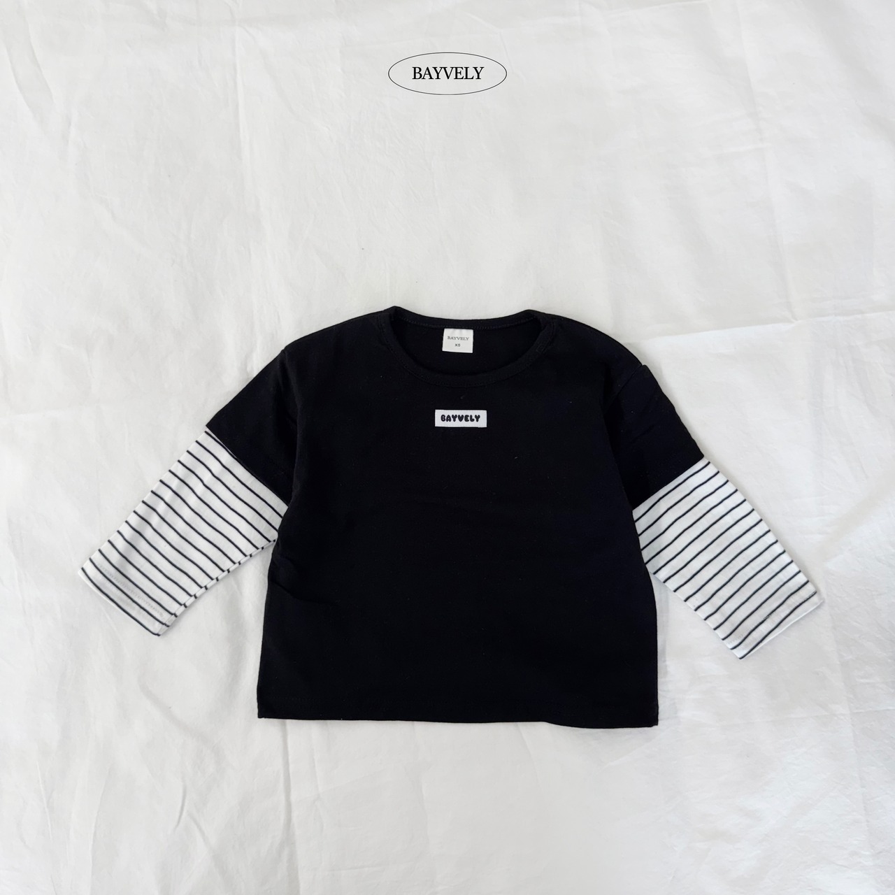 【取寄/韓国直送】BAYVERY レイヤードTシャツ｜秋服｜韓国子供服｜26/AT