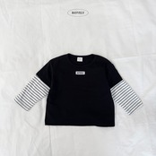 【取寄/韓国直送】BAYVERY レイヤードTシャツ｜秋服｜韓国子供服｜26/AT