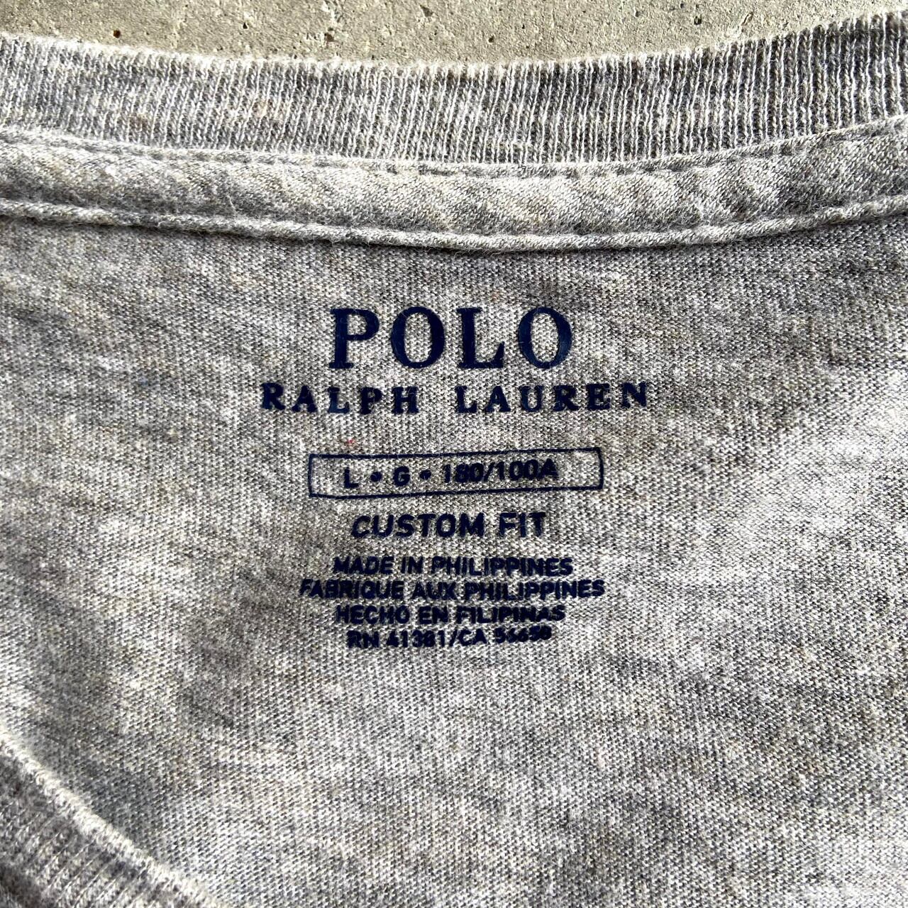 POLO RALPH LAUREN ラルフローレン 袖プリント ワンポイントロゴ