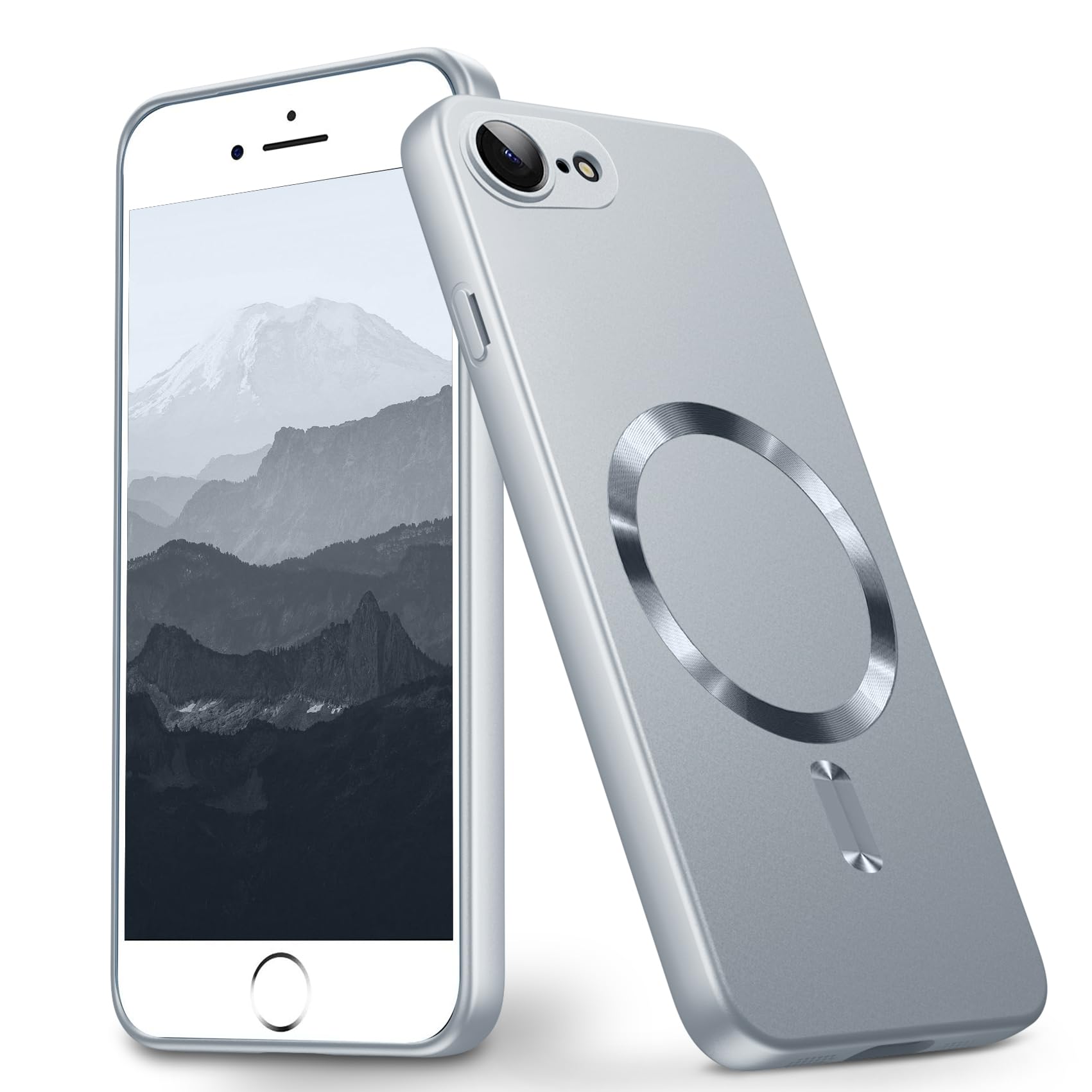 Tgaoleyd 対応 iPhone SE 第3世代 第2世代 iPhone 8/7 用のケース Magnetic対応 ワイヤレス充電 軽薄型