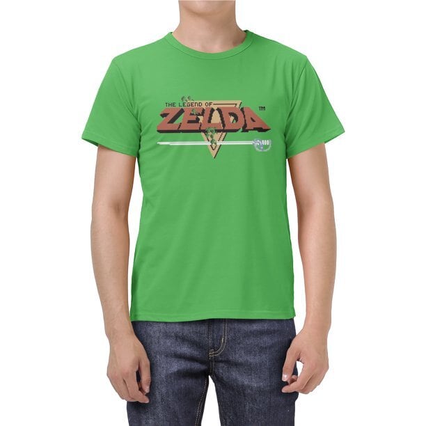 Tシャツ ゼルダの伝説 ロゴ グリーン | ROBOTROBOT