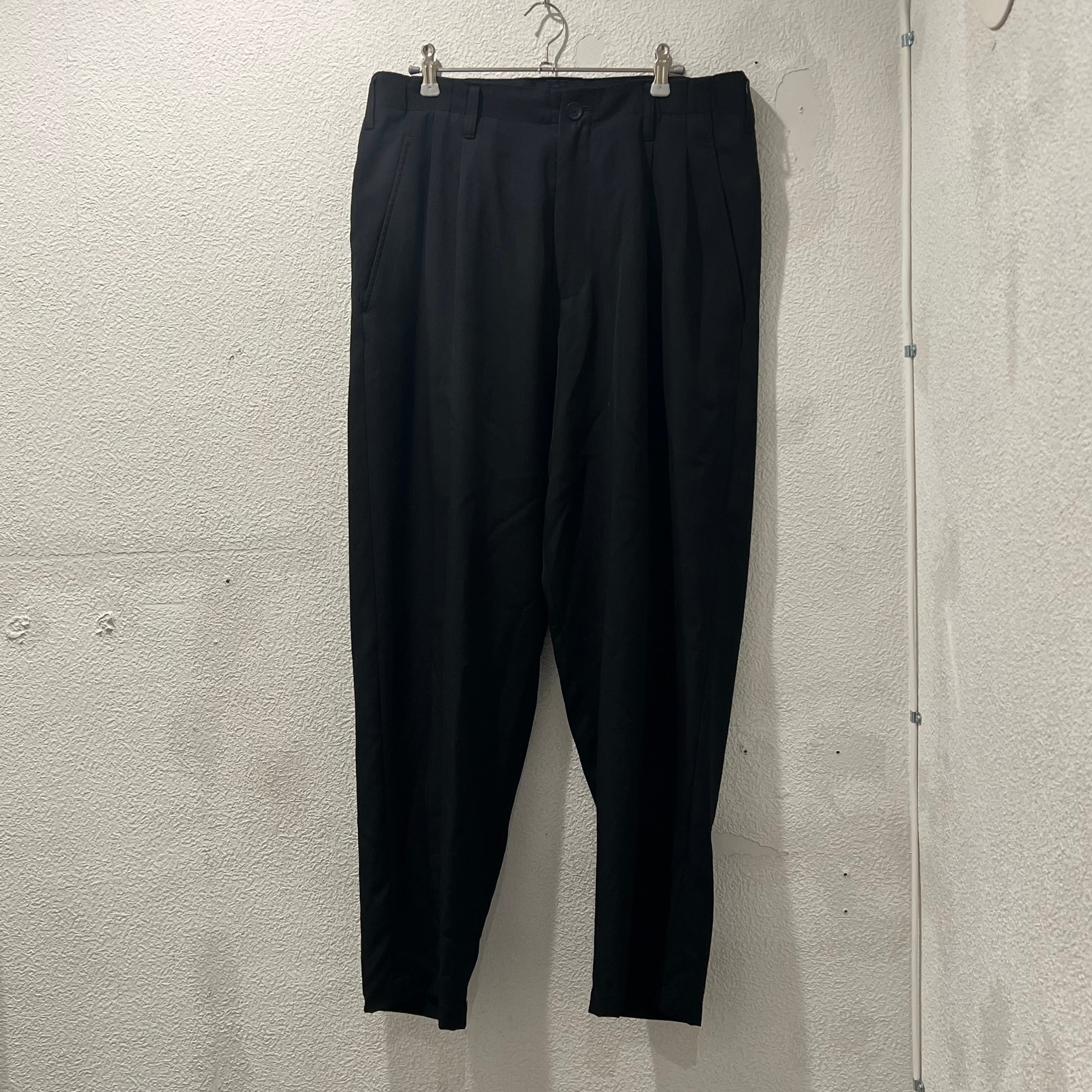 Yohji Yamamoto ウールギャバテーパードパンツ - www.csihealth.net