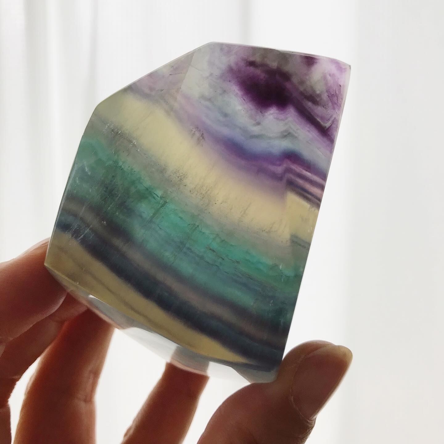 Rainbow Fluorite Freeform 4