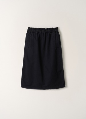 [NOTHING WRITTEN] Shirring band cotton skirt (Dark navy) 正規品 韓国ブランド 韓国通販 韓国代行 韓国ファッション ナッシングリトゥン 日本 店舗