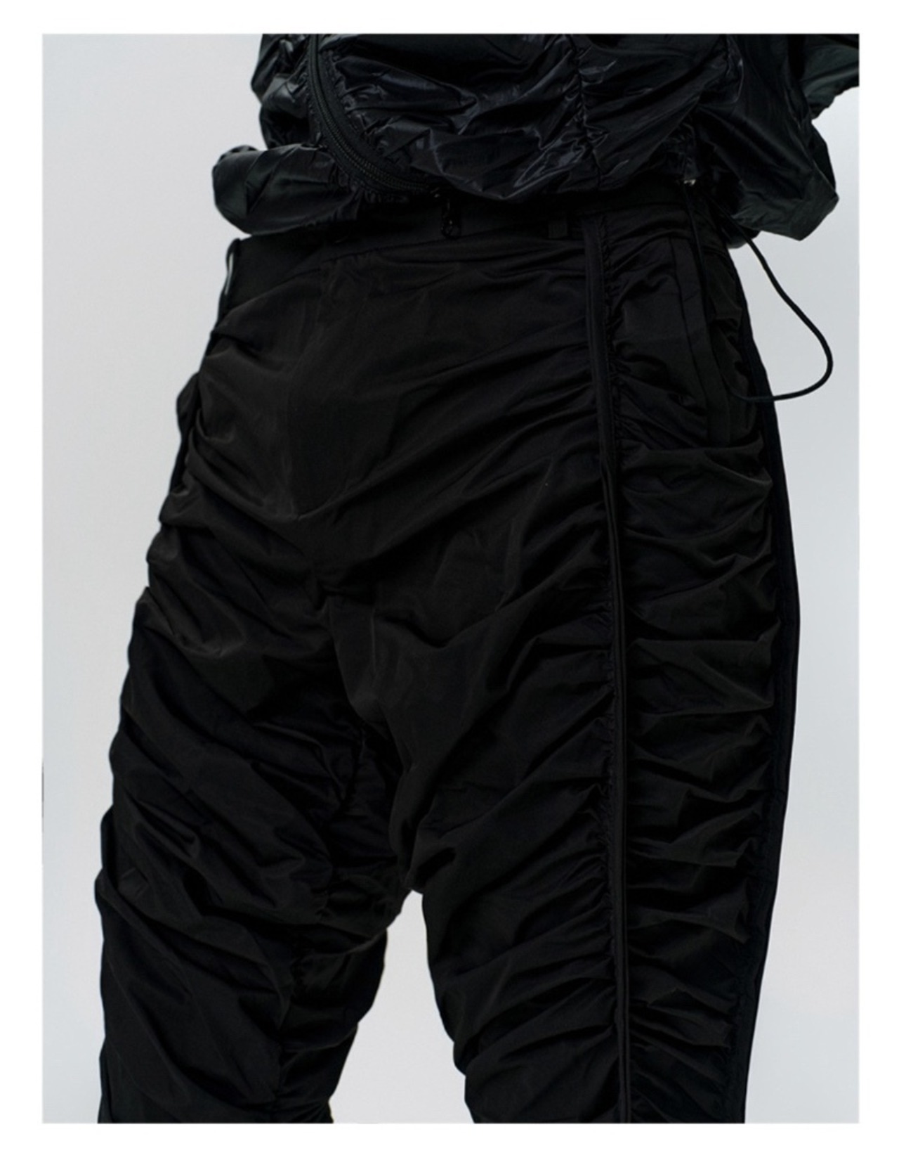 FRKM SCD 25SS 限定コレクション リンクルギャザー ラウンジパンツ セットアップ可能