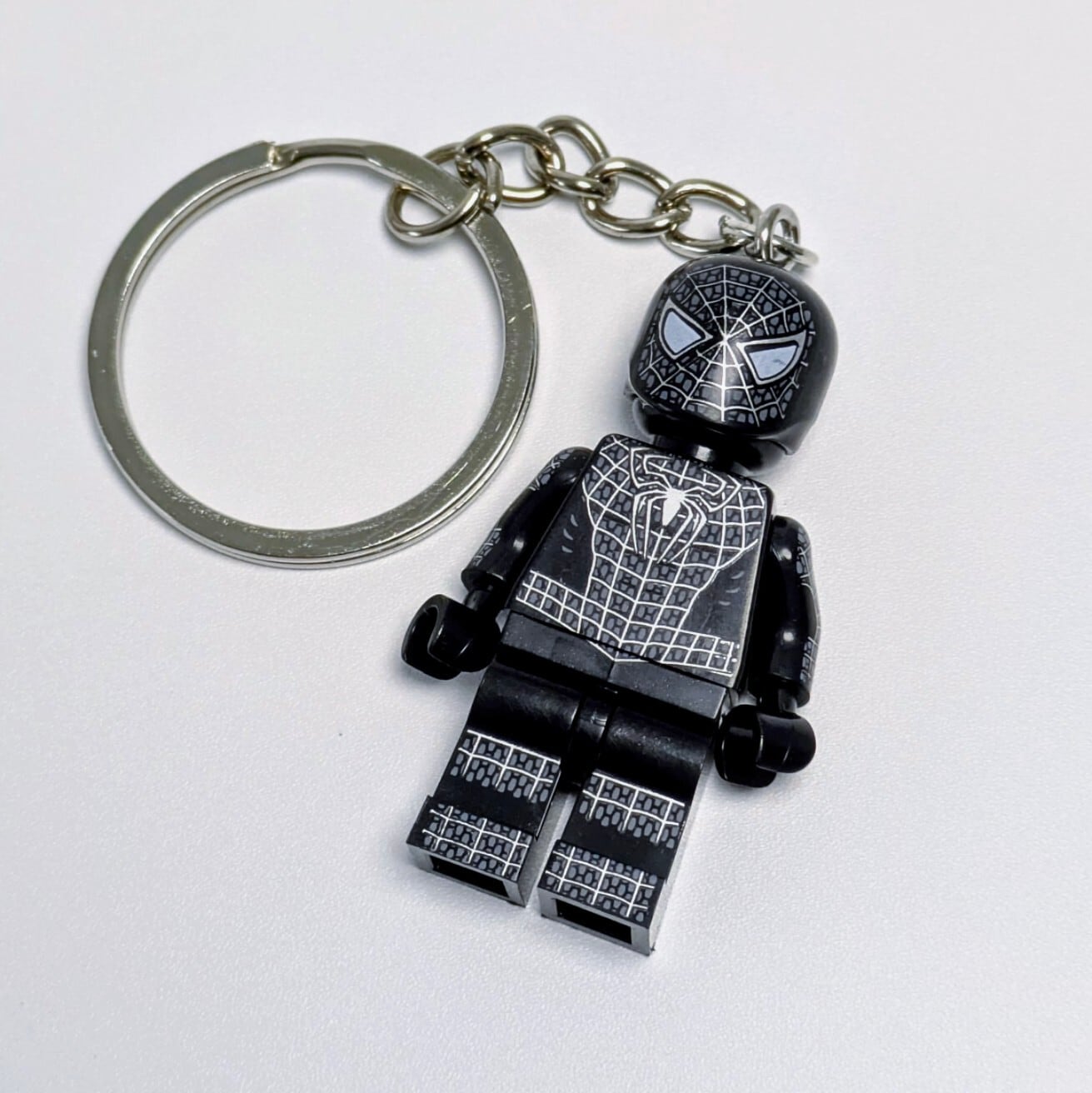 ☆ブロックフィギュアキーホルダー☆【 Spider-Man3 】『 ブラック