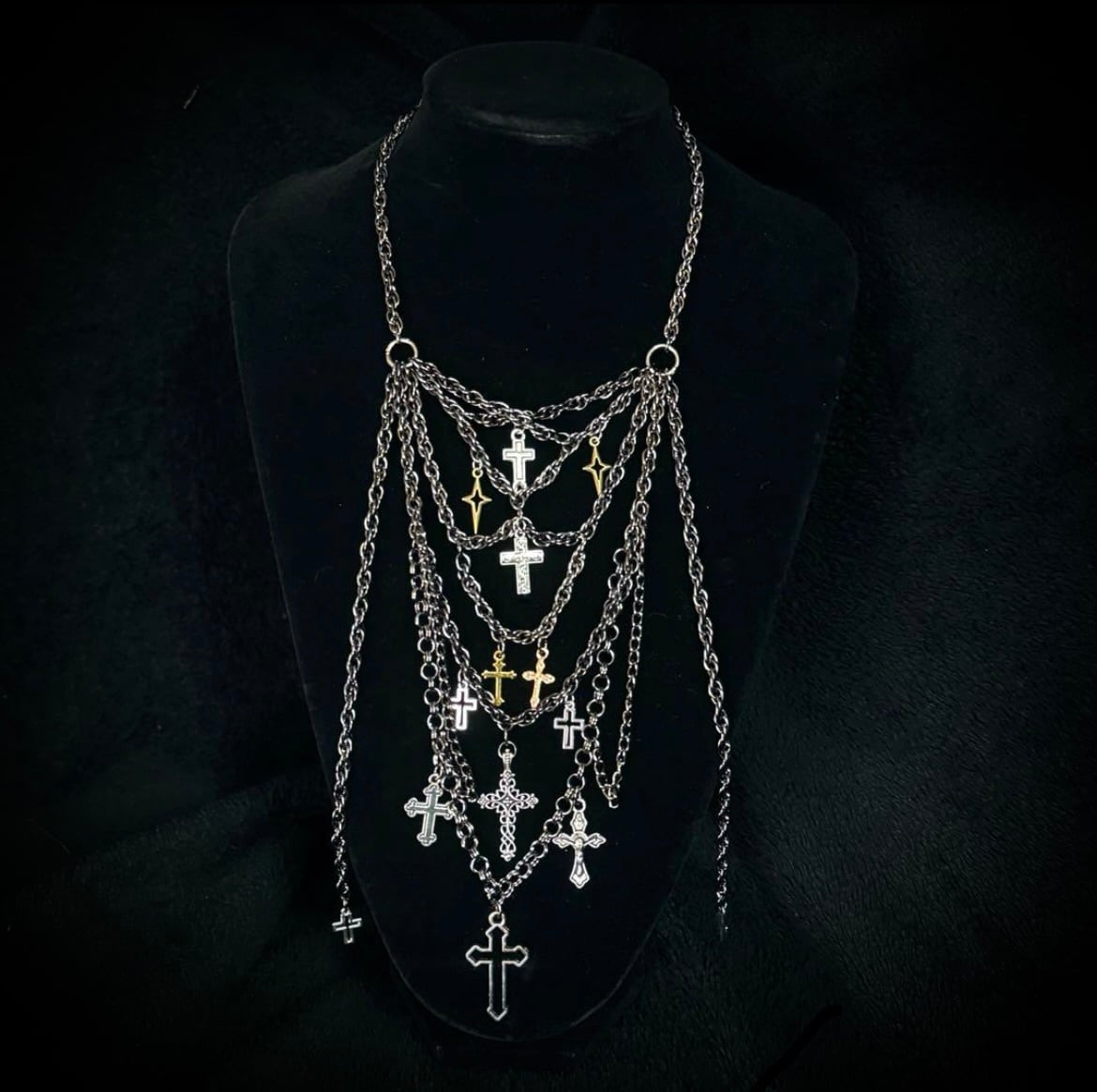 y2k vkei kmrii hyde gunda ハンドメイド ネックレス y2k vkei kmrii hyde gunda ハンドメイド ネックレス | reverie