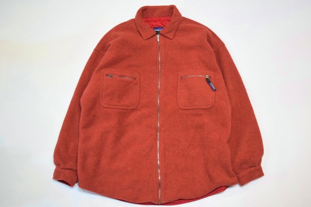 USED 90s patagonia LINED LIGHTWEIGHT Synchilla Overshirt -XLarge 01375