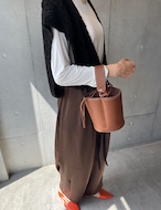 【25aw】Premium-satin Baggy Pants_3colors