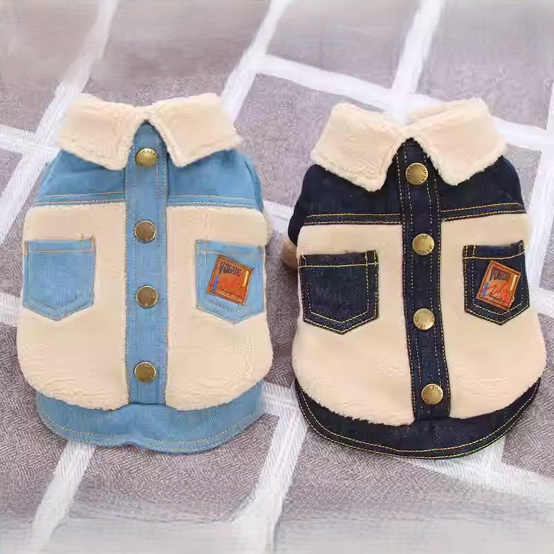 ボアデニムジャケット 犬服 00997